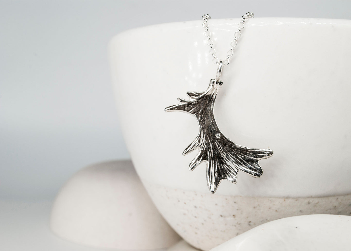 Moose Paddle Necklace
