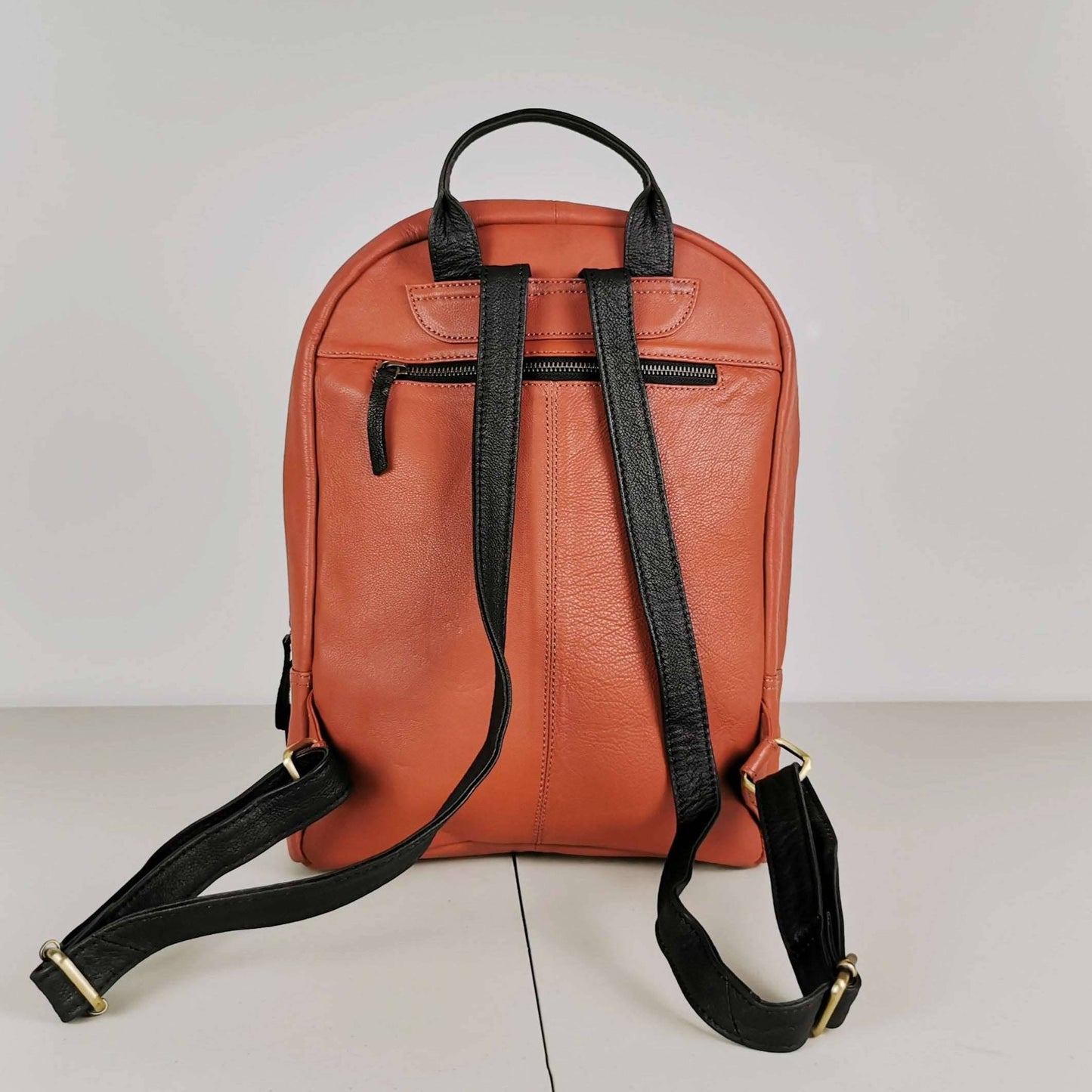 The Signature Leather Backpack