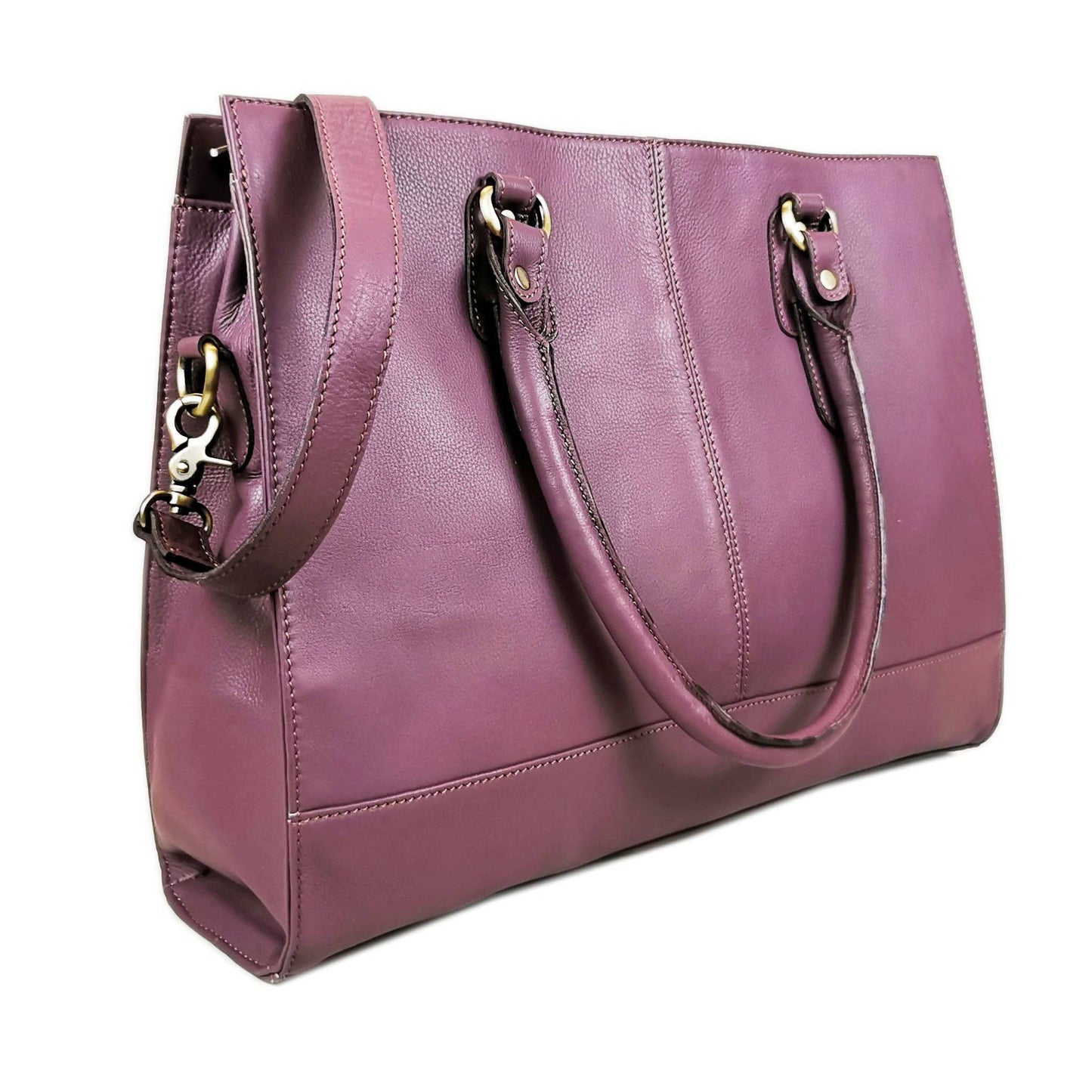 The Signature 17" Bag, Purple