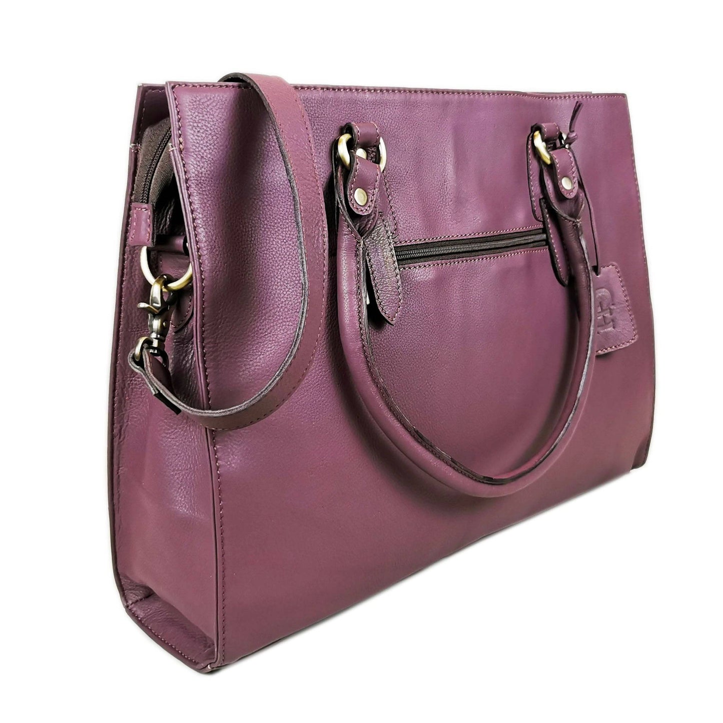 The Signature 17" Bag, Purple