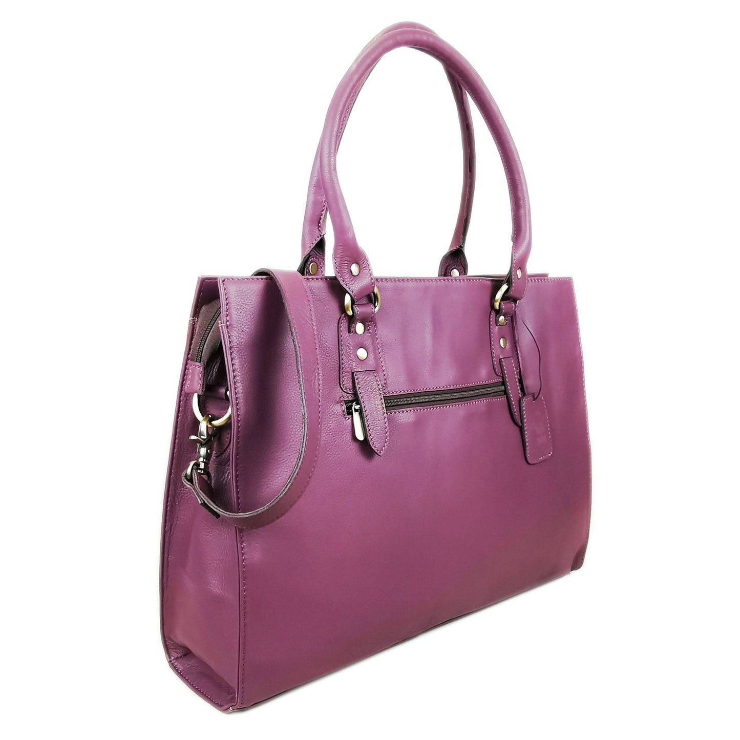 The Signature 17" Bag, Purple