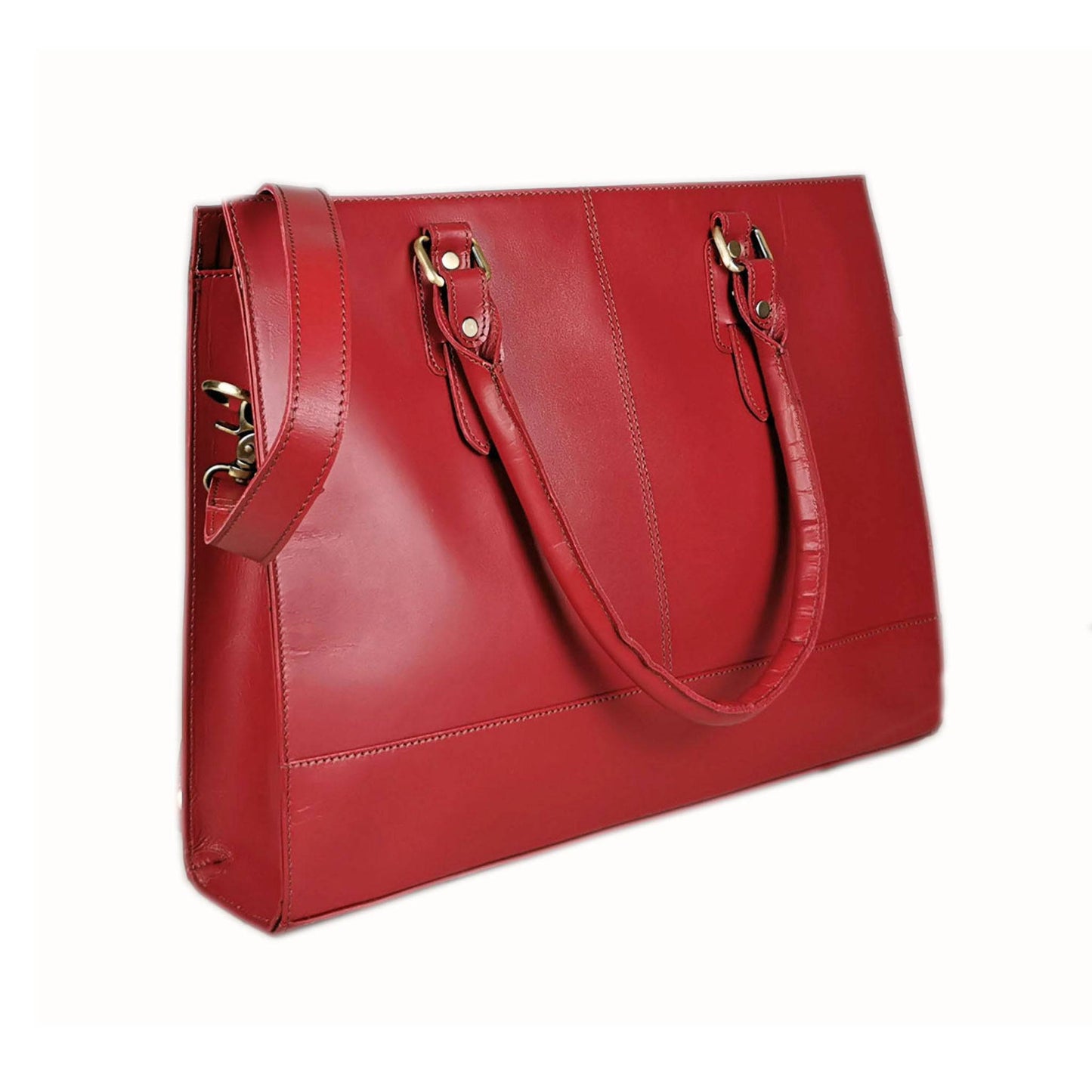 The Signature 17" Bag, Red