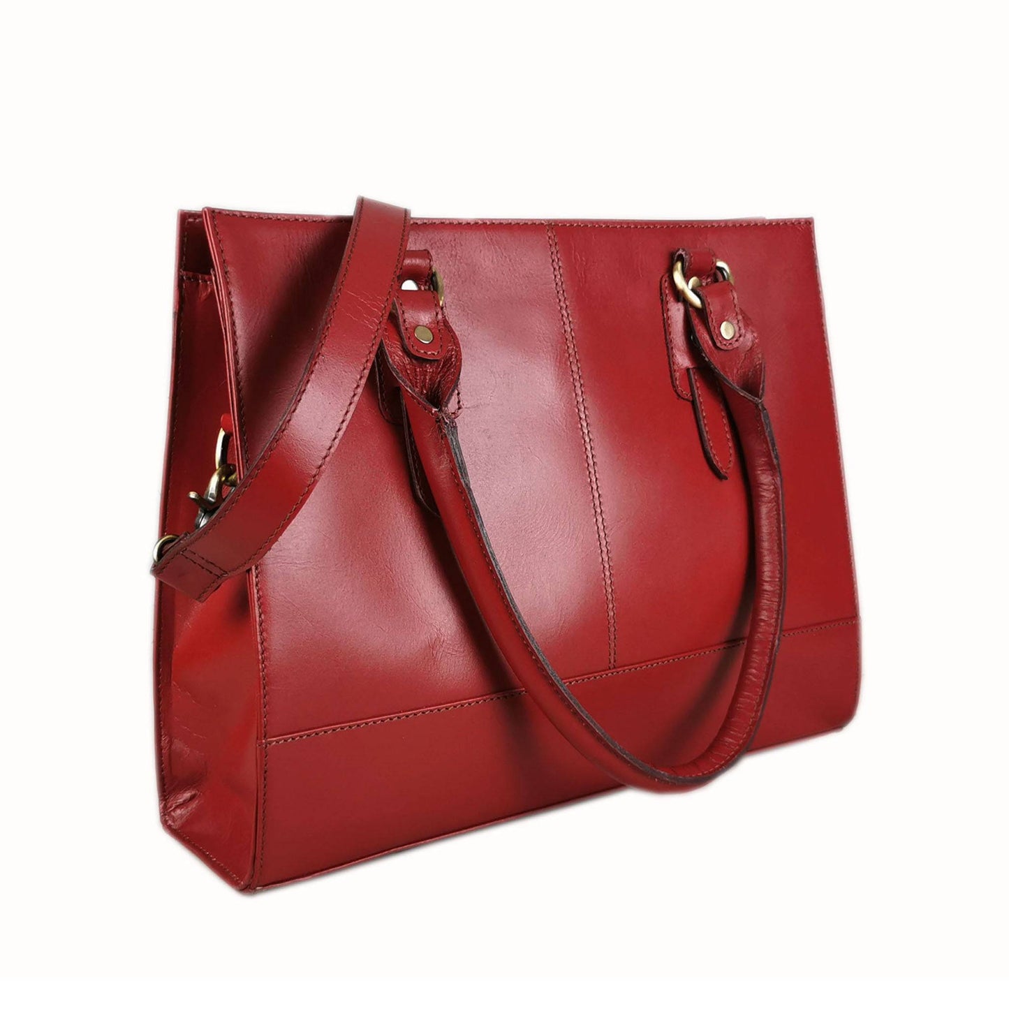 The Signature 15" Bag, Red