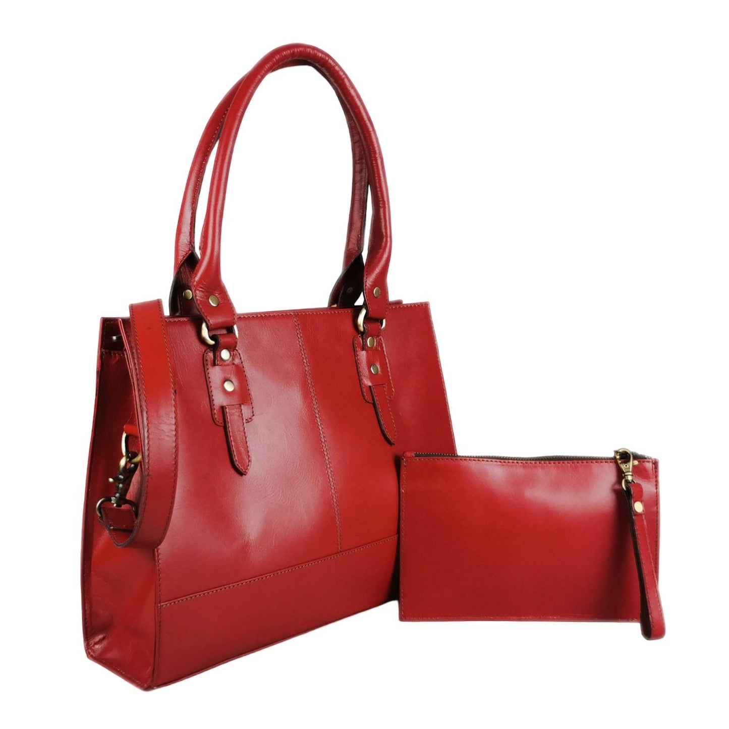 The Signature 15" Bag, Red