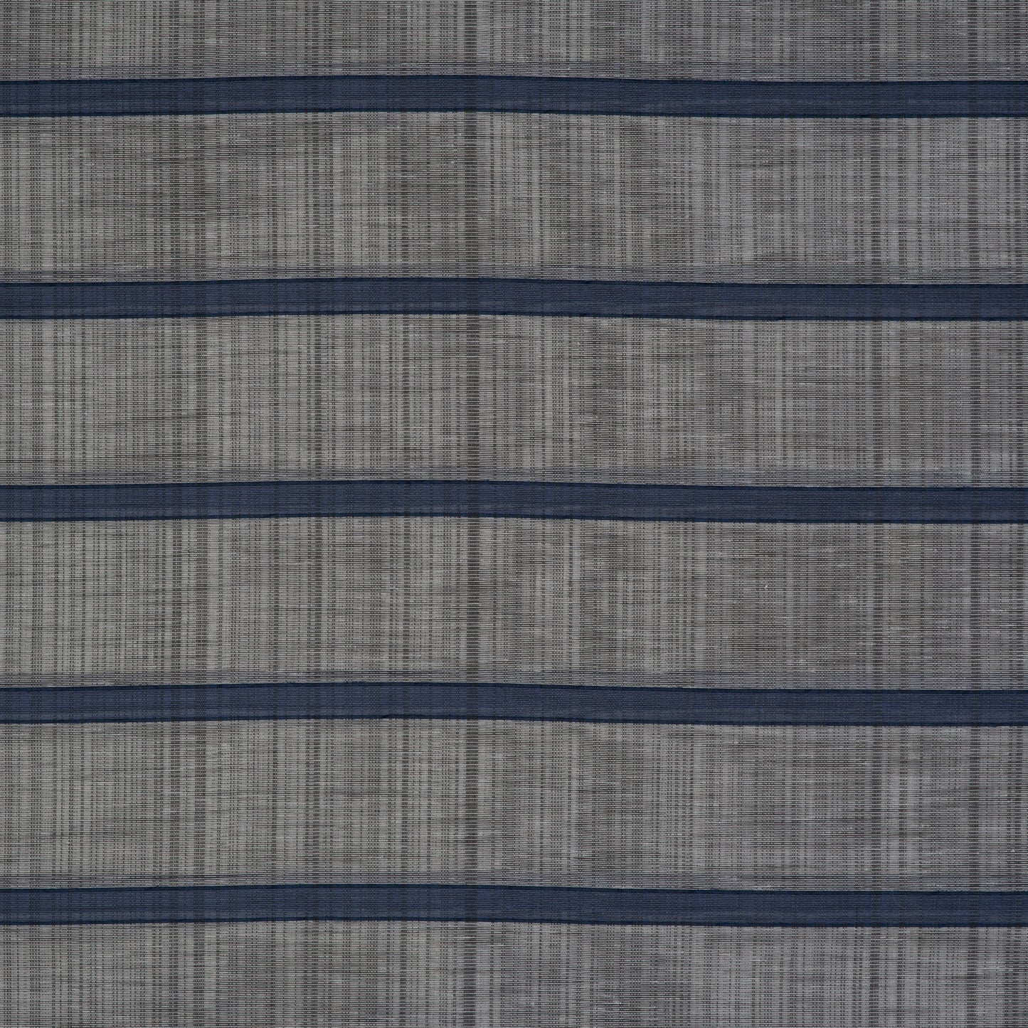 Quantas Horizontal Striped Textured Grommet Sheer Curtain 108"x 95"