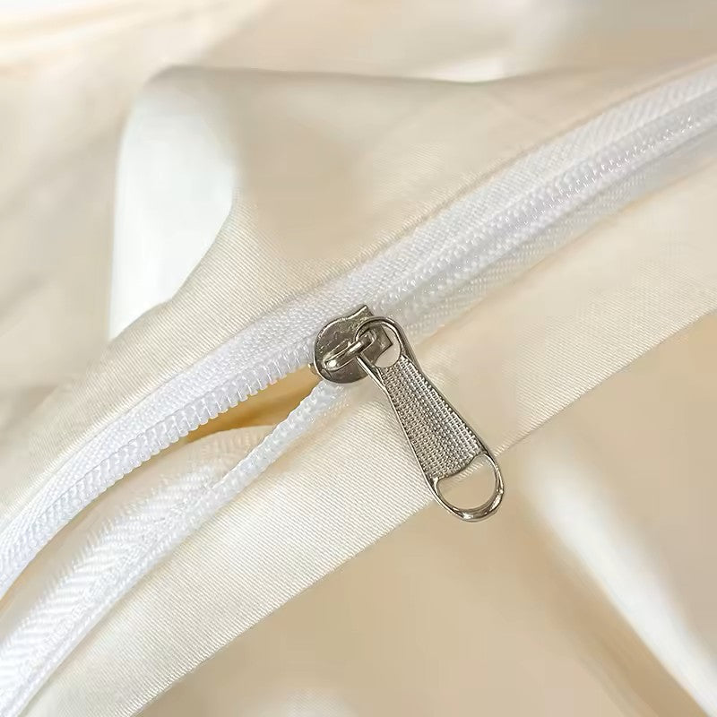 Talia 400 TC 100% Cotton Duvet Set - Peach