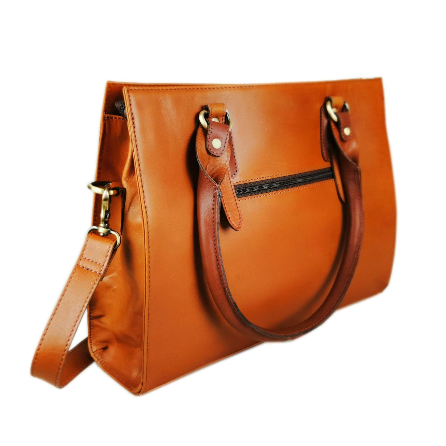 The Signature 15" Bag, Tan