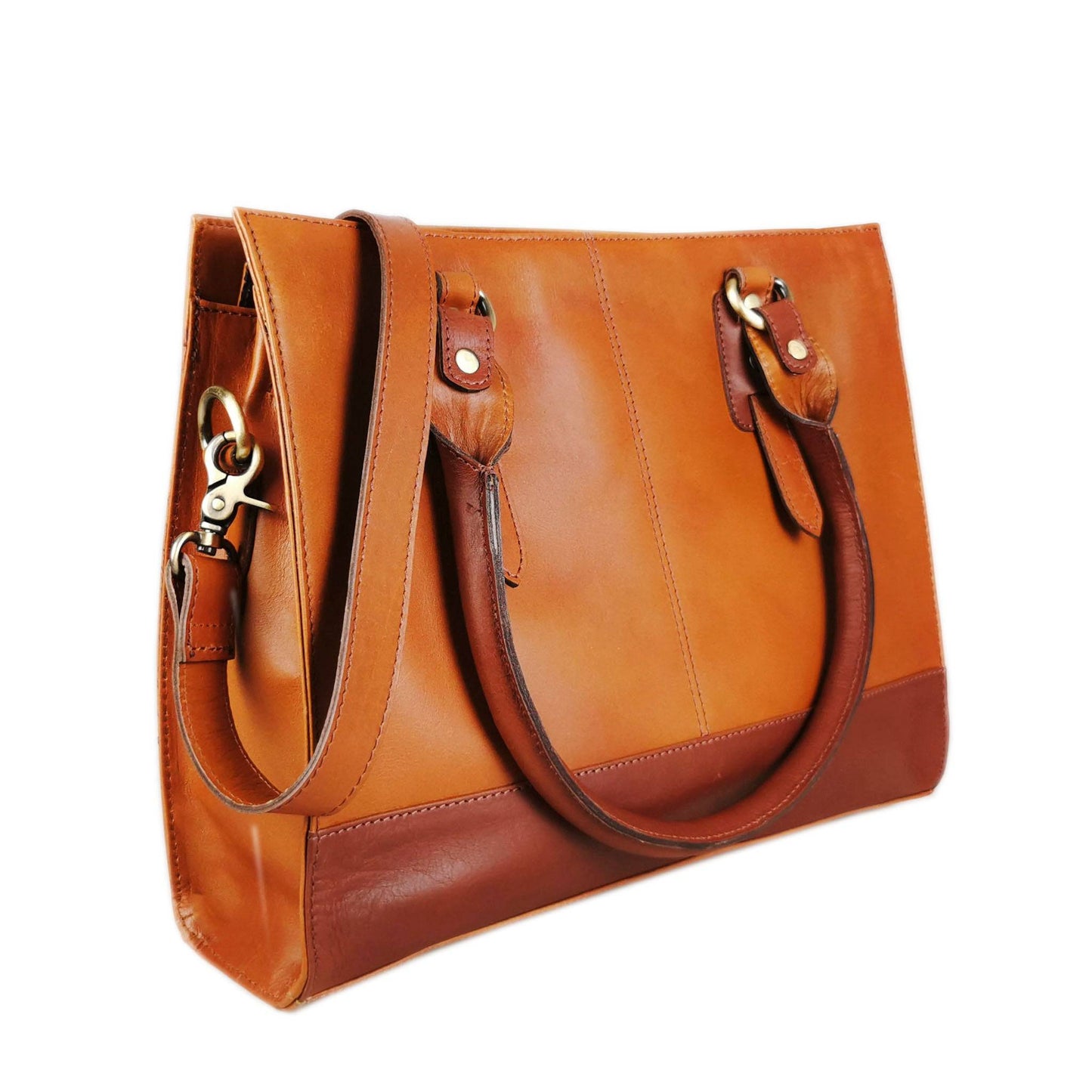 The Signature 15" Bag, Tan