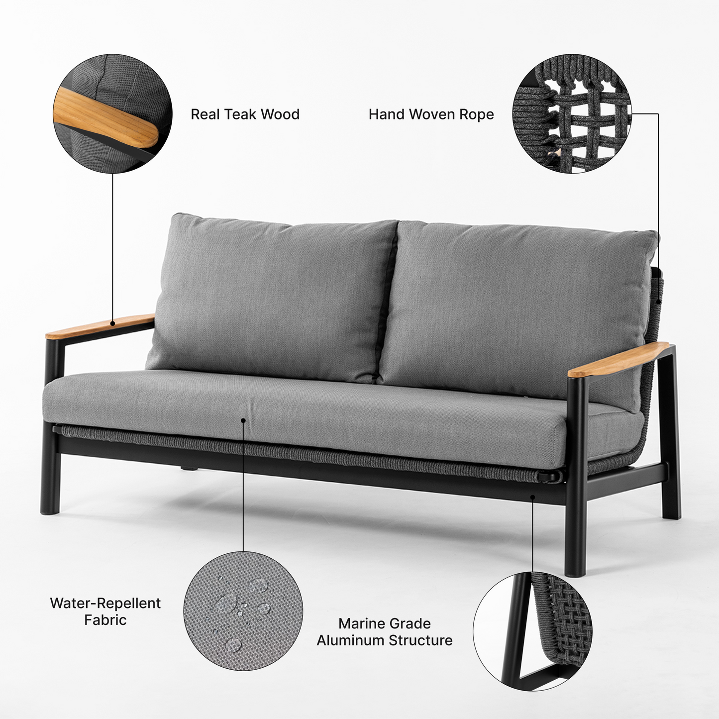 Terra Outdoor Loveseat