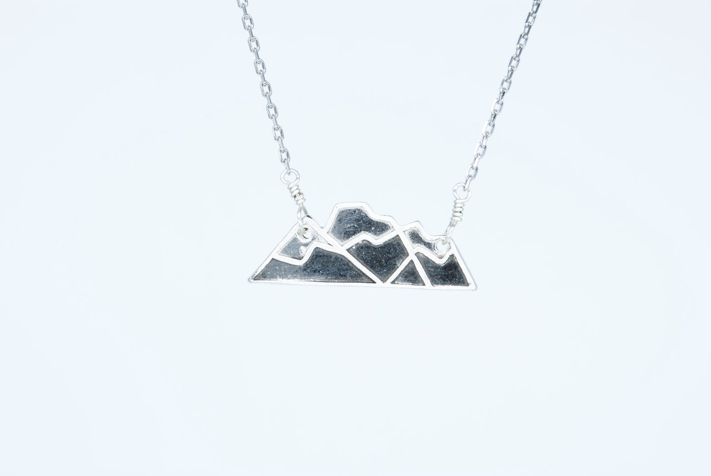 Three Sisters Fernie Mountain Necklace