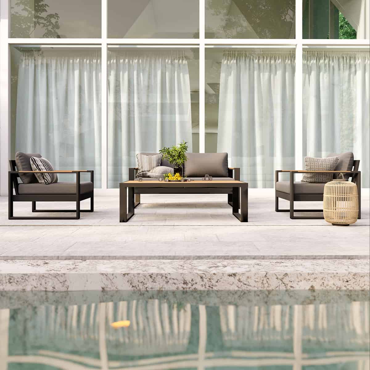 Imera 4 - Person Outdoor Conversation Set