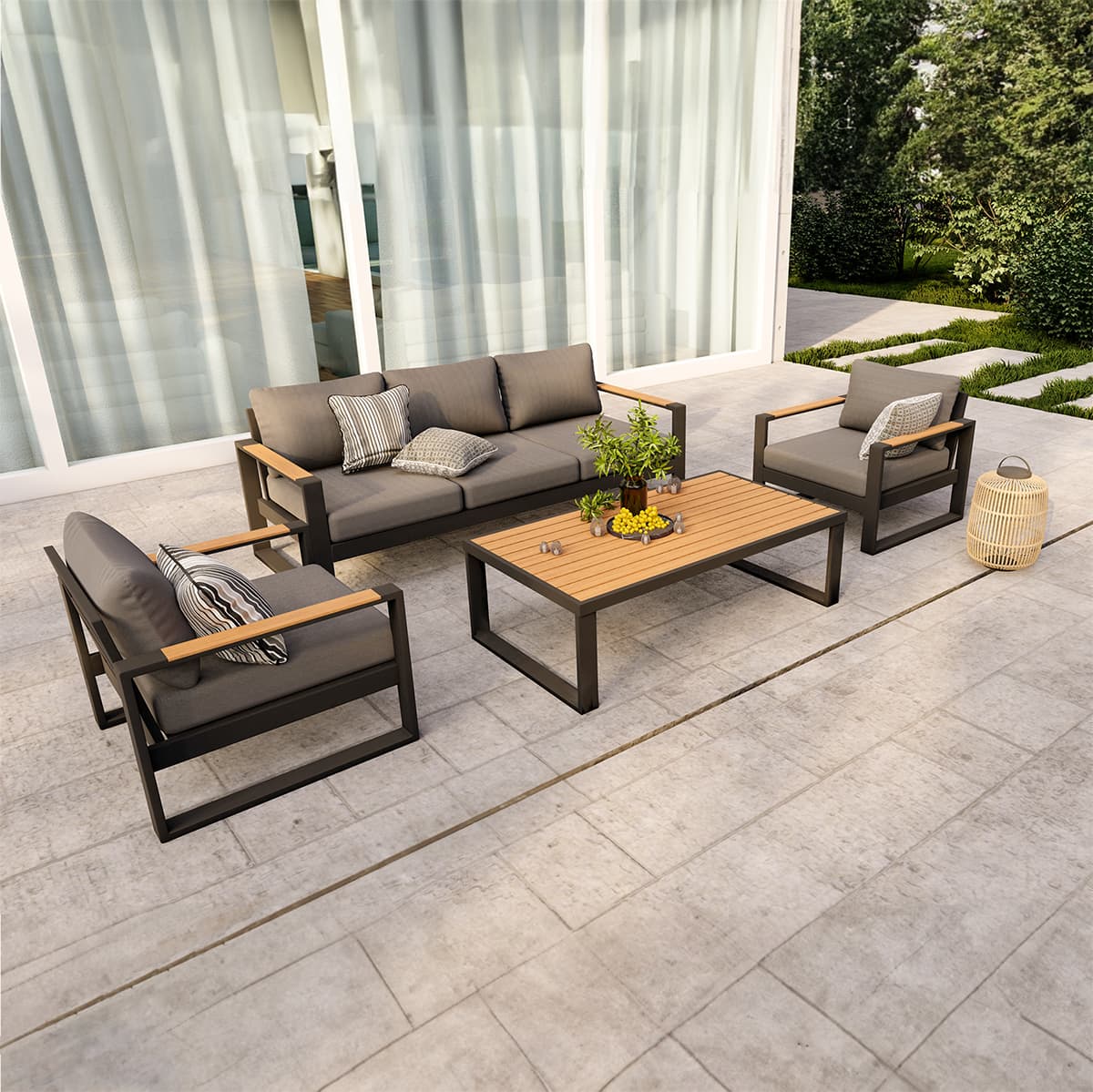 Imera 5 - Person Outdoor Conversation Set
