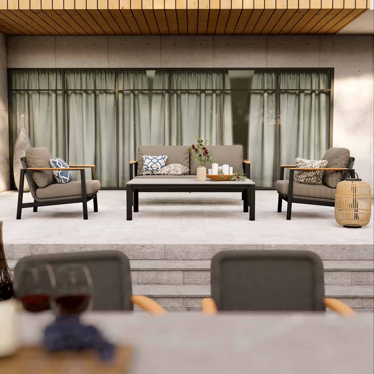 Terra Outdoor Loveseat