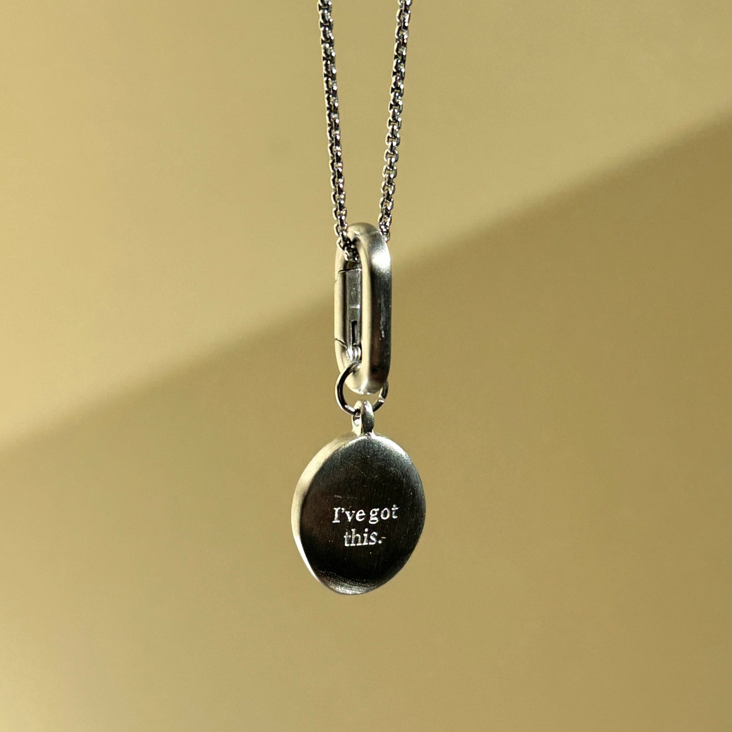 Believe 2.0 Necklace- Silver