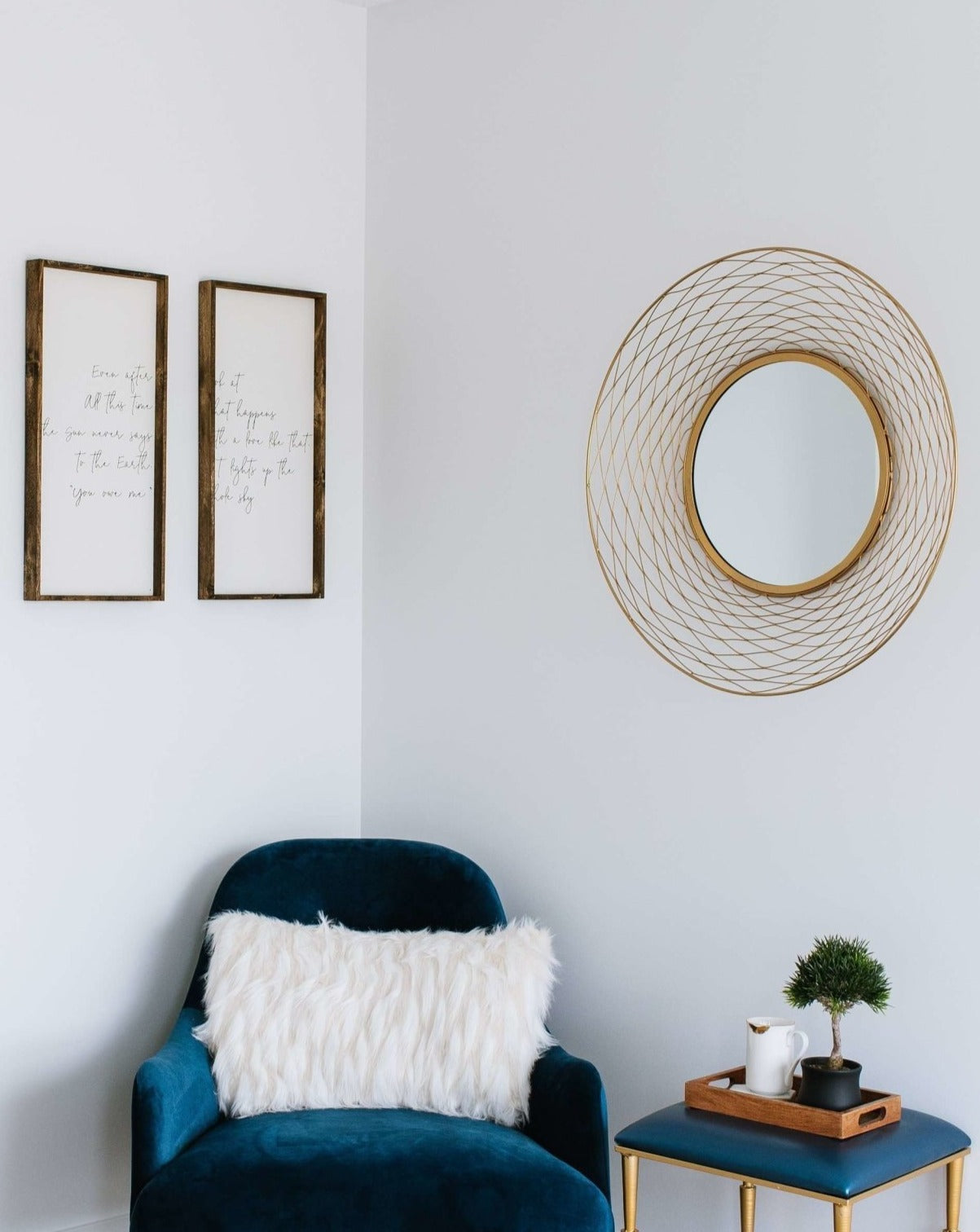 Even After All This Time/Look At What Happens Matching Pair Wood Signs