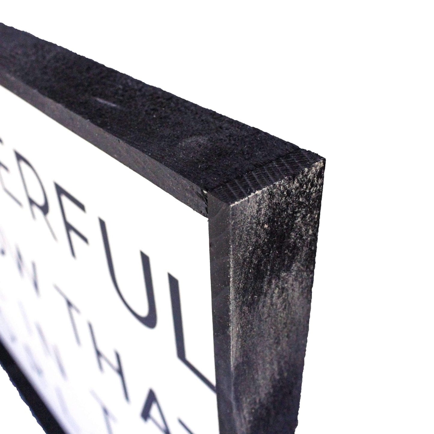How Wonderful Life Is Now That You're In The World Wood Sign