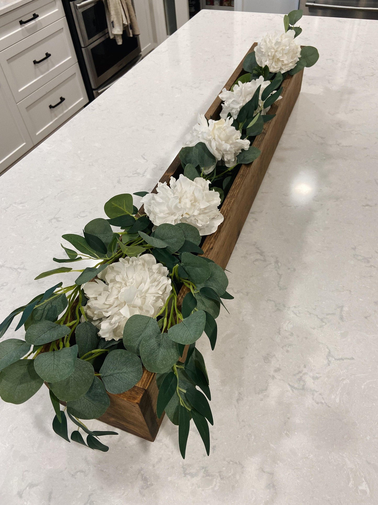 Large Wooden Centrepiece Box