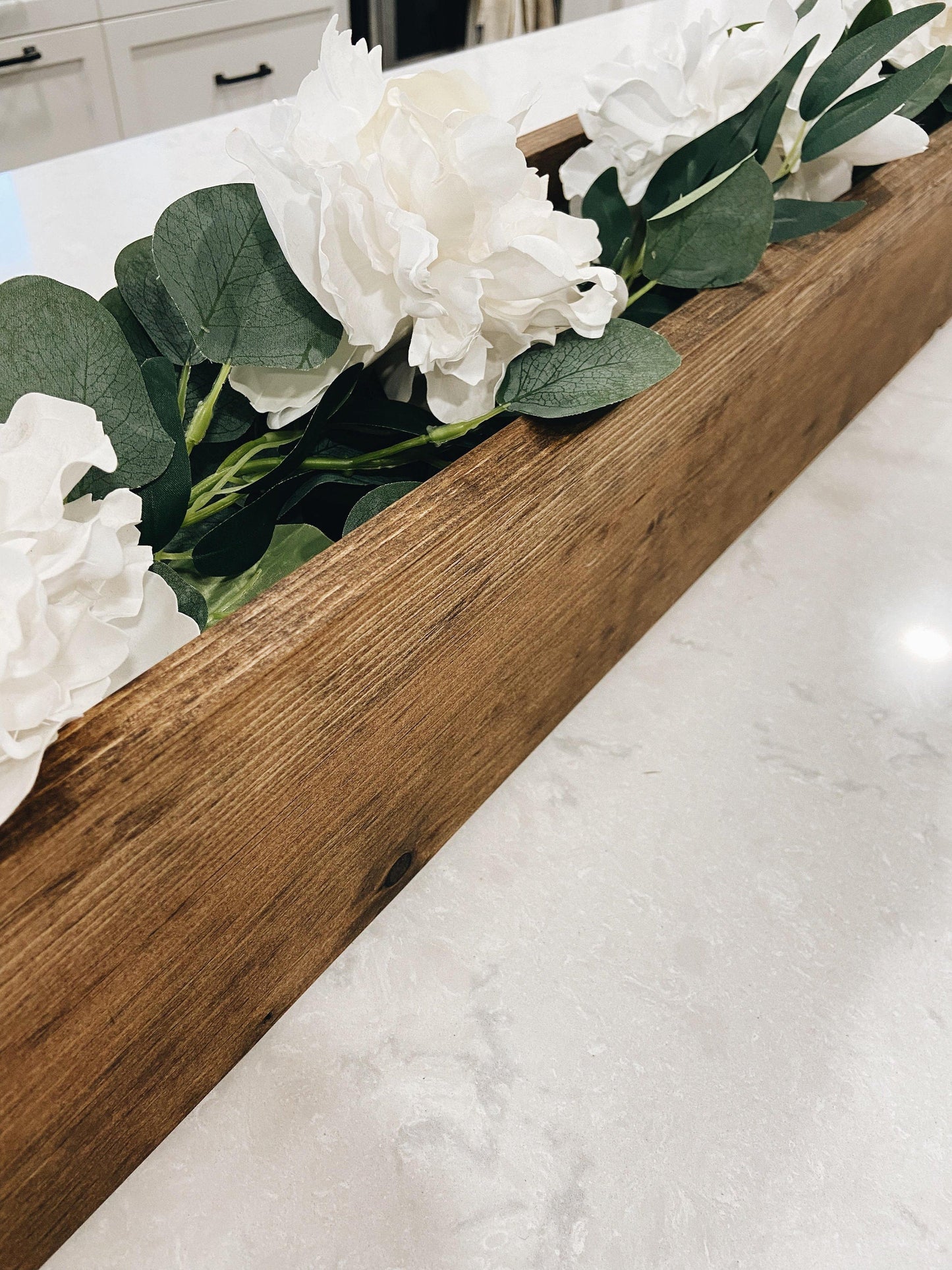 Large Wooden Centrepiece Box