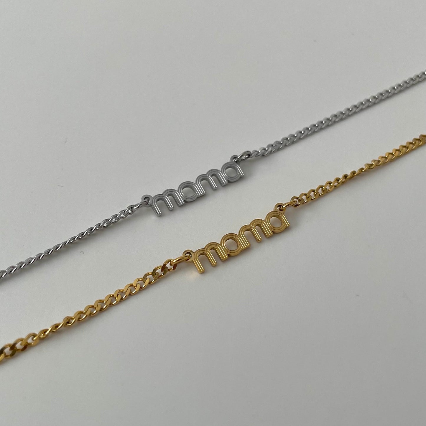 Mama Necklace 2.0- Silver