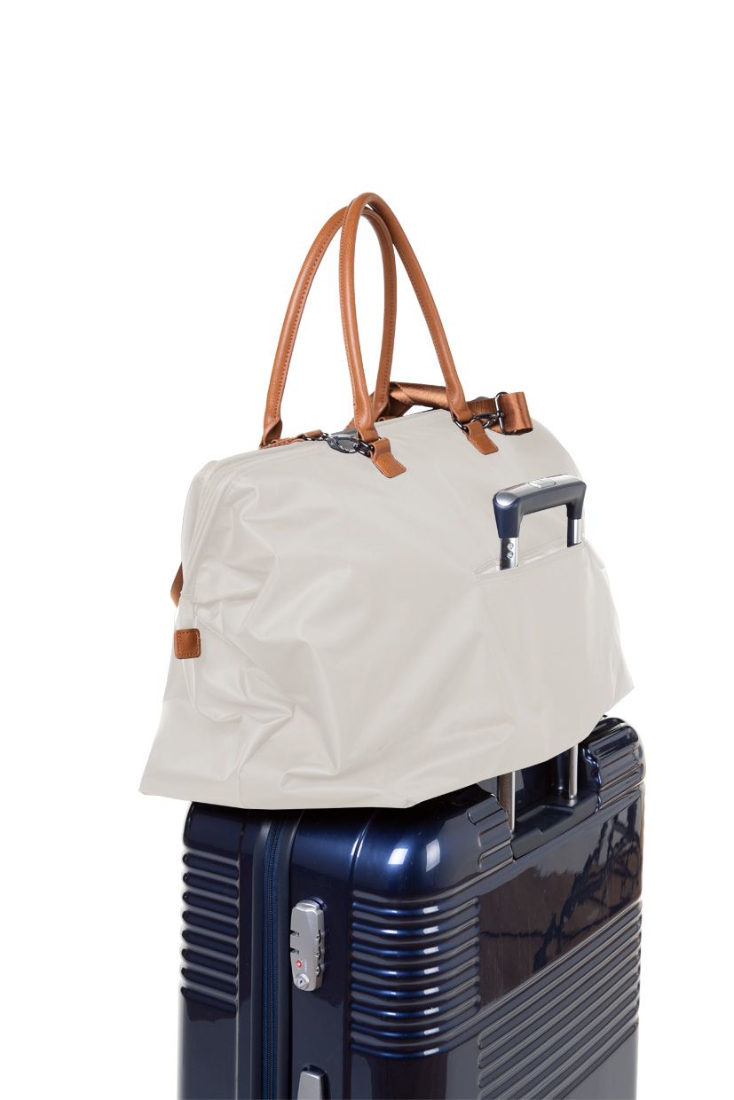 Serene & Stylish Off-White Mommy Bag