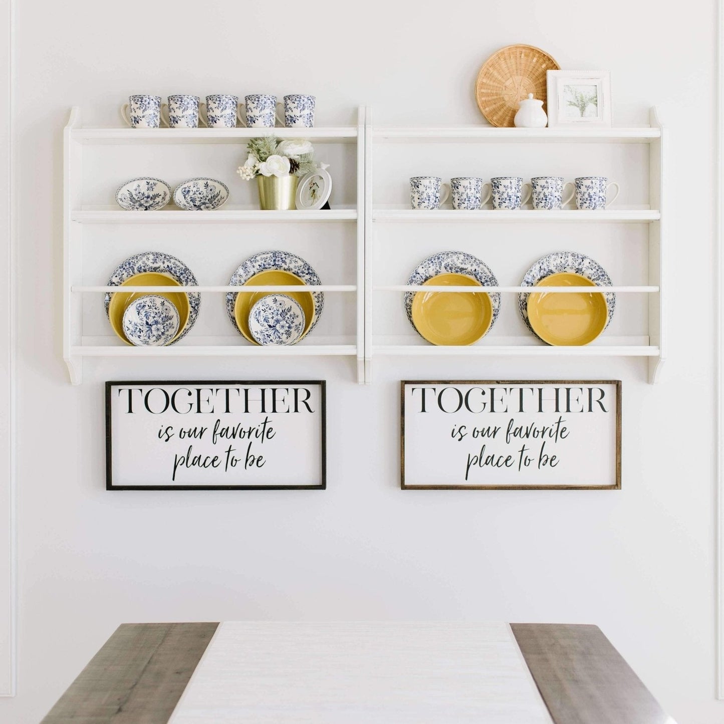 Together Is Our Favorite Place To Be Wood Sign