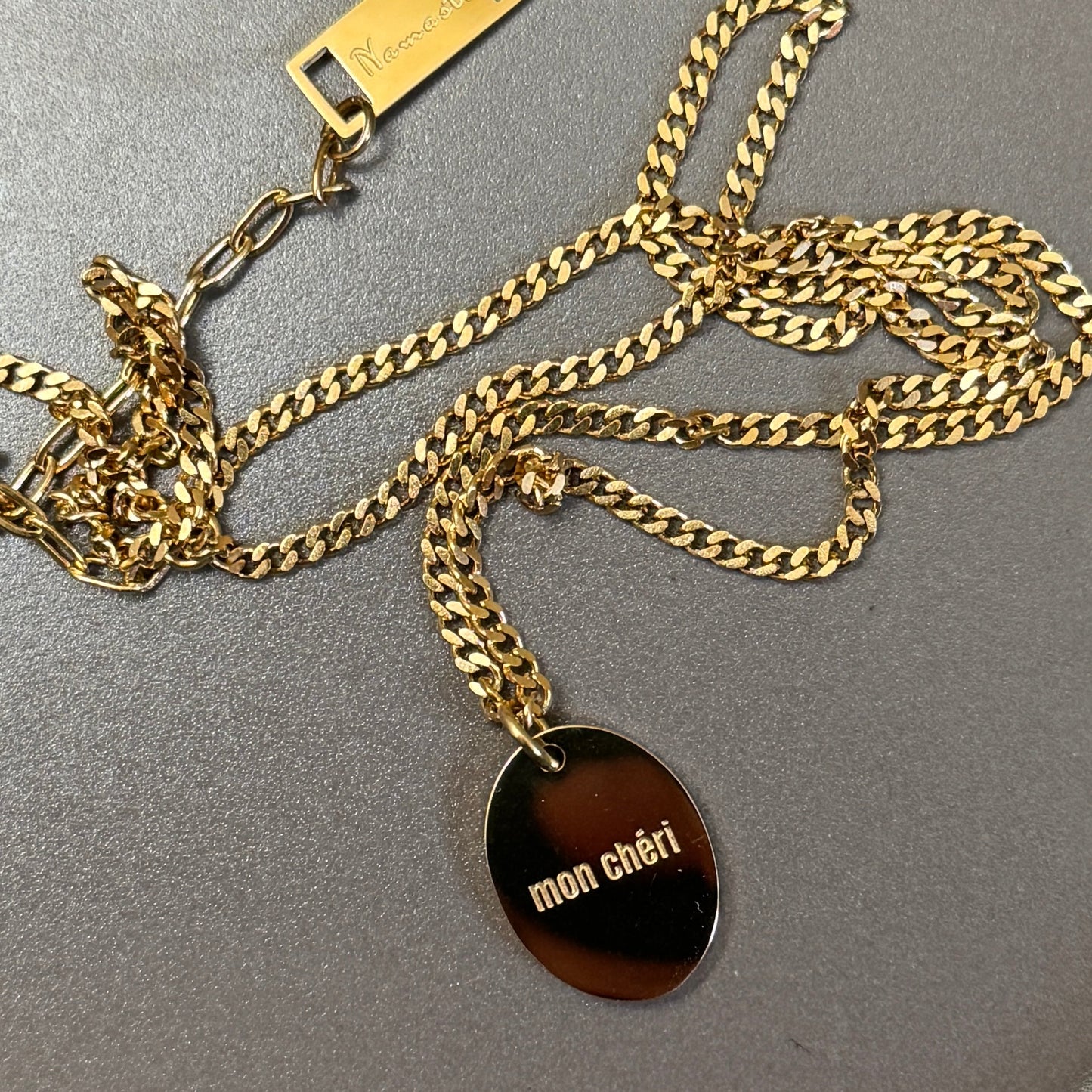 Tulipe Necklace- Gold