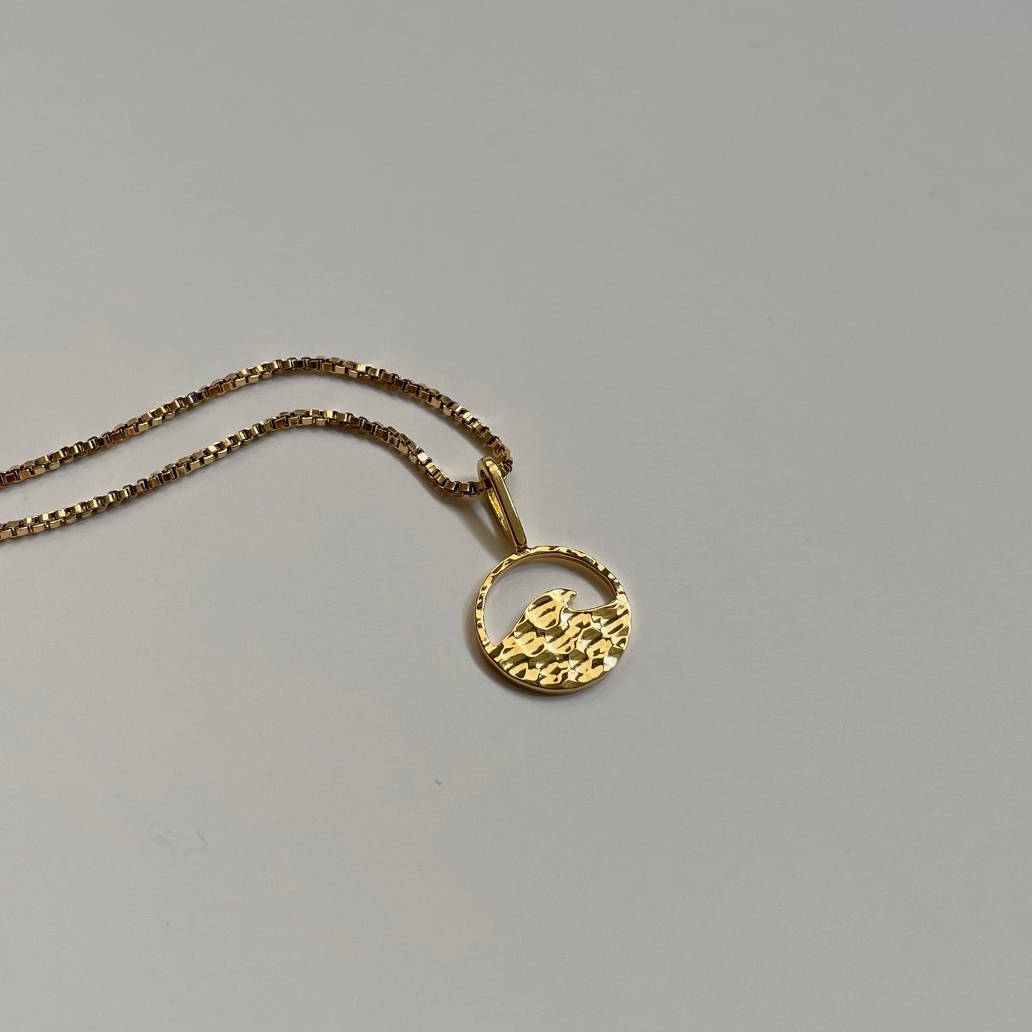 Wave Necklace- Gold