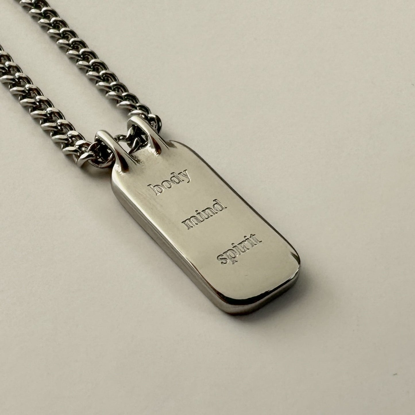 Wellness Necklace- Silver