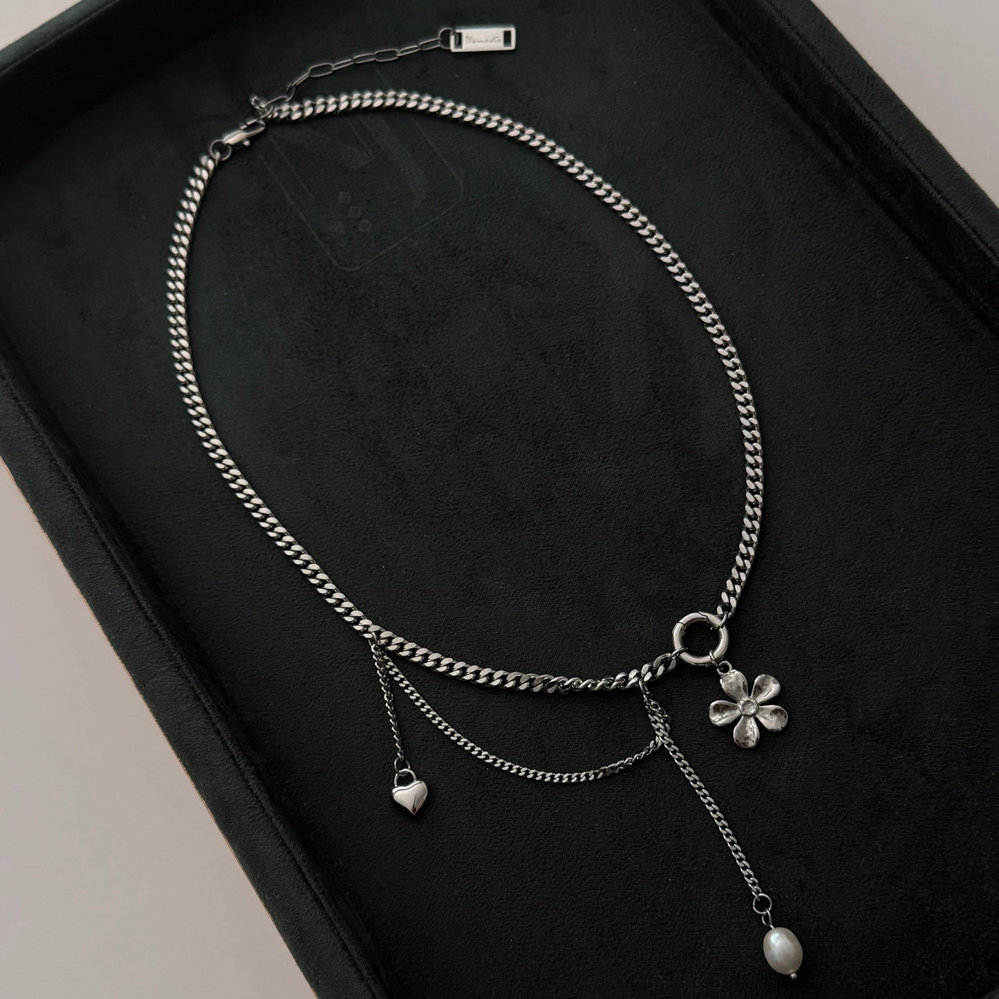 Willow Necklace- Silver