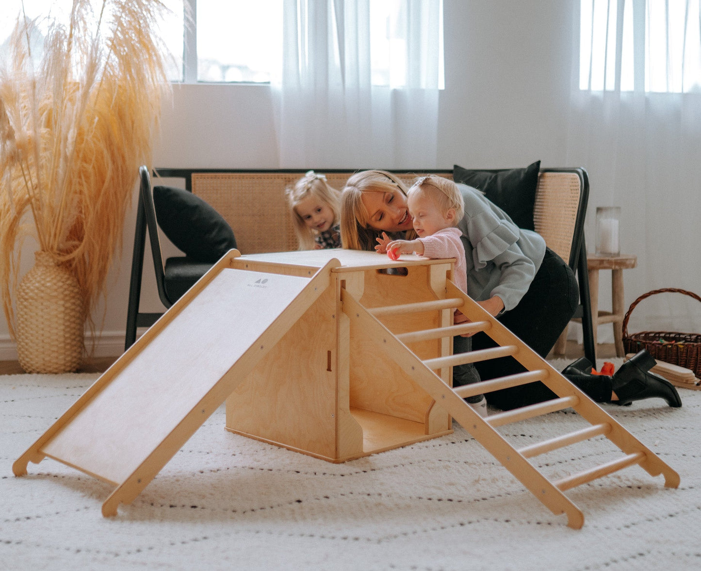 PlayBox Mountain Top - Wooden Climber