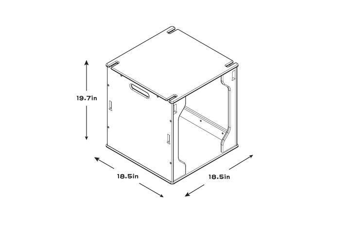 PlayBox Mountain Top - Wooden Climber