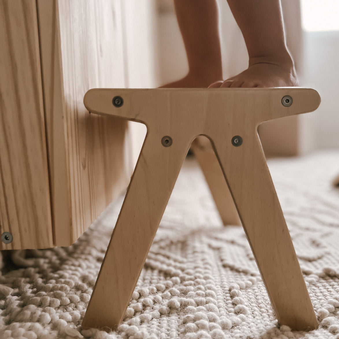 One Step | Wooden Step Stools for Kids