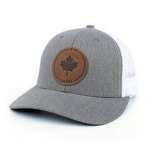 Load image into Gallery viewer, Maple Leaf Leather Patch Hat
