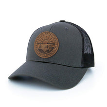 Load image into Gallery viewer, Scenic Sunrise Leather Patch Hat
