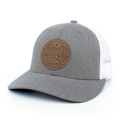 Winding Wilderness Leather Patch Hat