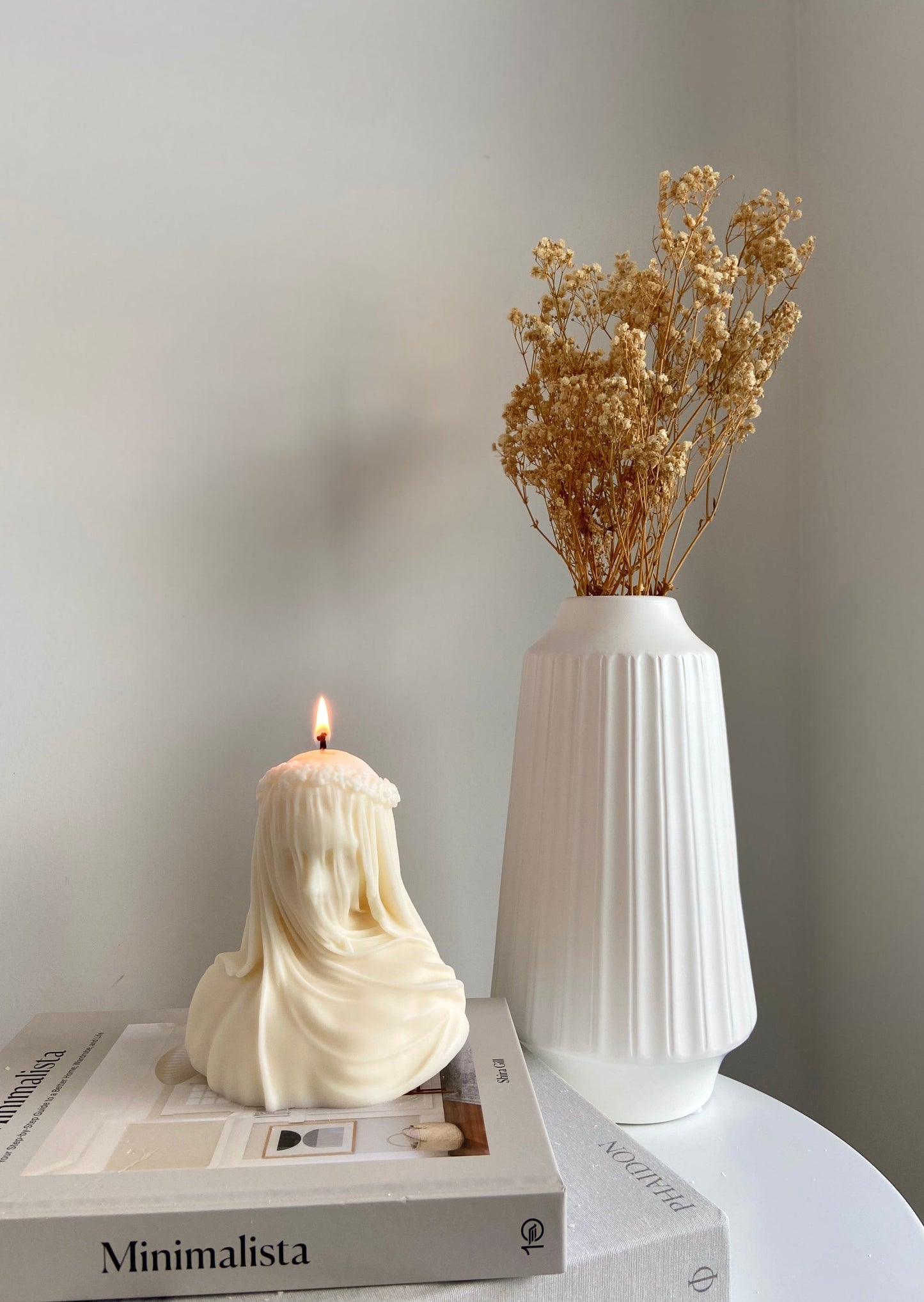 The Veiled Lady Candle