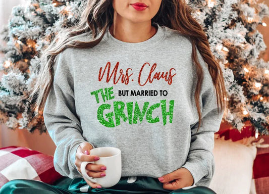 Mrs. Claus but married to the Grinch