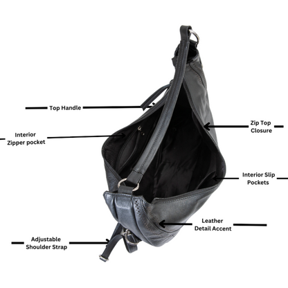 Large Hobo Crossbody Bag