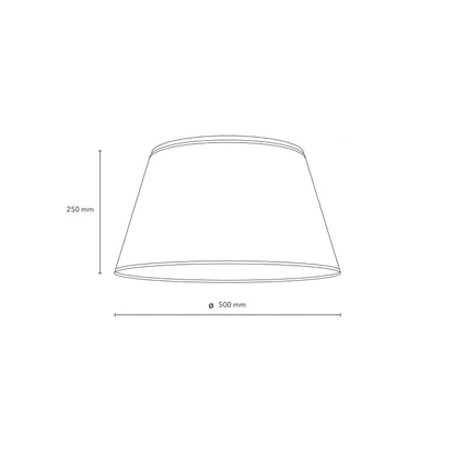 FORMO Linen Flush Mount Light