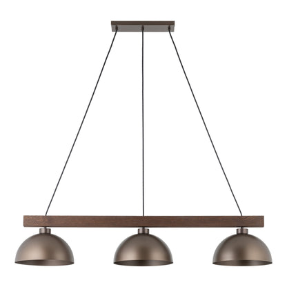 OSLO Brown Scandinavian Pendant Light 3