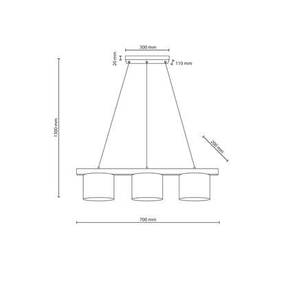VARO Scandinavian Pendant Lamp