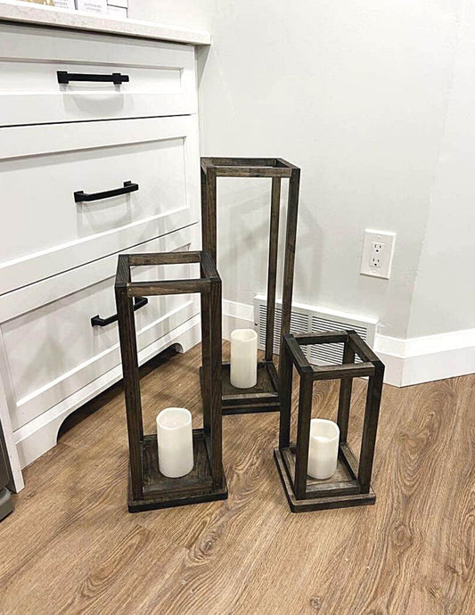 Set of Three Lanterns