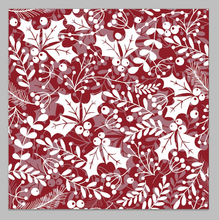Load image into Gallery viewer, MUSLIN SWADDLE POINSETTIA

