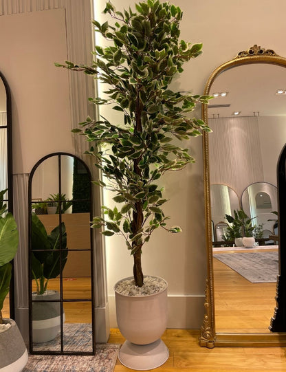 Vali - Brass Mid Century Planter