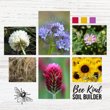 Load image into Gallery viewer, Bee Kind Soil Builder Seed Blend
