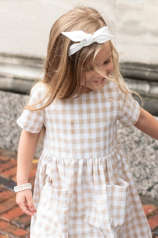 Topknot Headwrap | Ivory