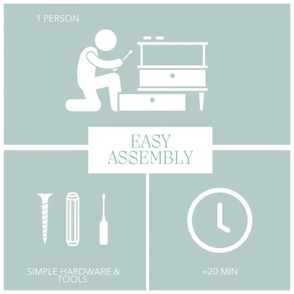 PAPAYA DOUBLE - Adjustable Montessori Table & Chair Set for Two