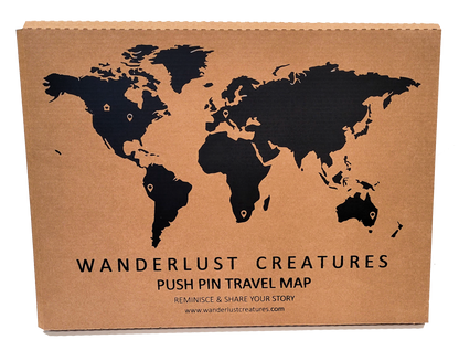 United States Travel Map | 24 x 14