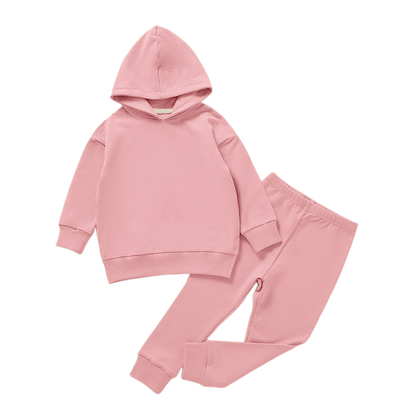 Organic Cotton Hooded Lounge Set with Leggings| 100% Organic Cotton | Soft, Comfortable & Stylish Set for All Day Wear