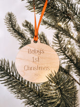 Load image into Gallery viewer, Baby’s First Christmas Ornament
